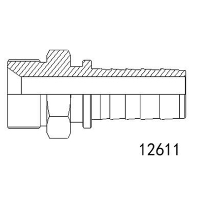 12611英管外螺紋60°系列